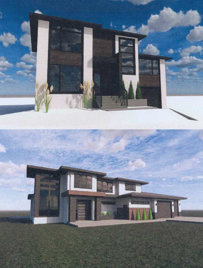 Building permits were recently submitted in Moosomin for new homes on Windover Avenue, and on Wright Road.